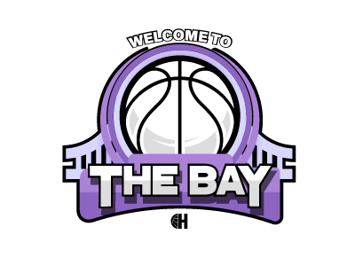 Hype Her Hoops Welcome to the Bay 2023 official logo