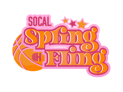 Hype Her Hoops SoCal Spring Fling 2024 logo