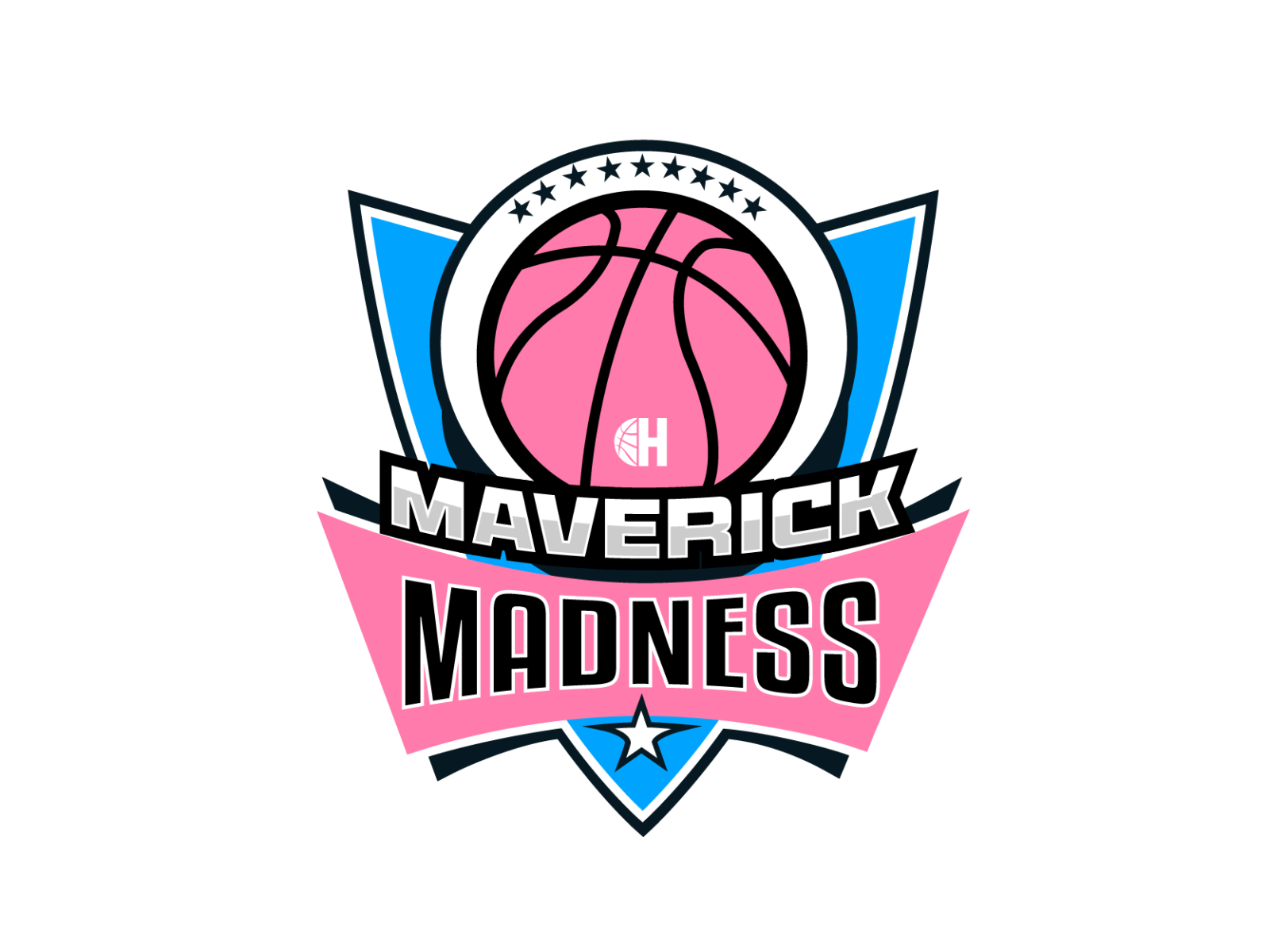 Hype Her Hoops Maverick Madness 2024 logo